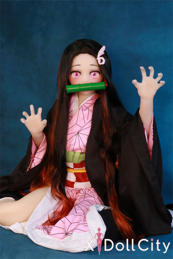 Aotume Doll 145cm Bカップ #47『鬼滅の刃』竈門禰豆子 TPE製成人スタイルラブドール