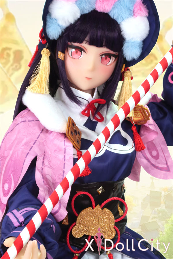 Aotume Doll 145cm Bカップ #66ヘッド『原神(げんしん)』雲菫 掲載画像はシリコン頭部+TPE材質ボディ成人スタイルラブドール