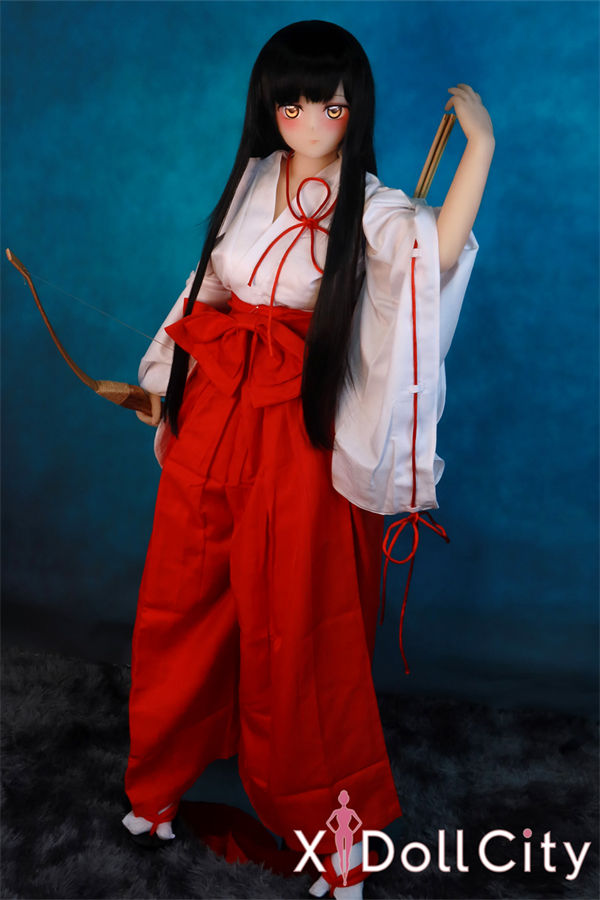 AotumeDoll #43 145cm Dカップ 巫女風 フルTPE アニメ 成人スタイルラブドール