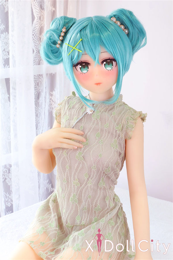 Aotume Doll #68 145cm Bカップ 水色系 フルTPE アニメ 成人スタイルラブドール