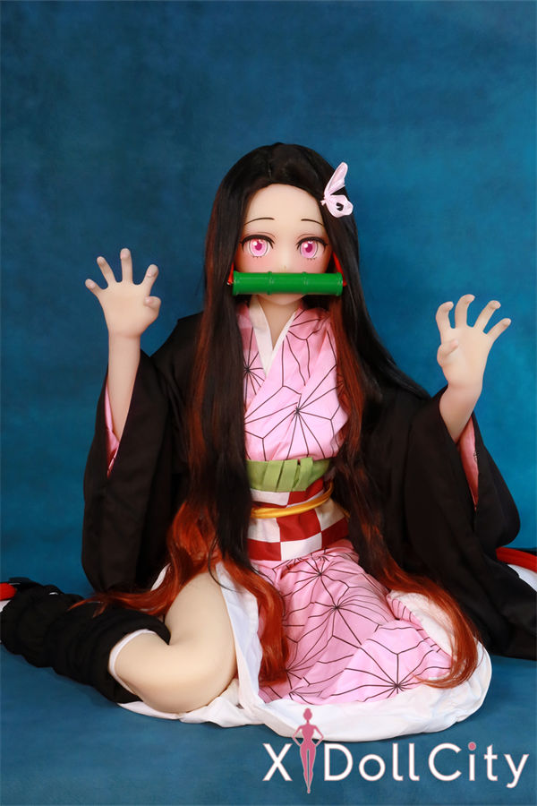 Aotume Doll 145cm Bカップ #47『鬼滅の刃』竈門禰豆子 TPE製成人スタイルラブドール
