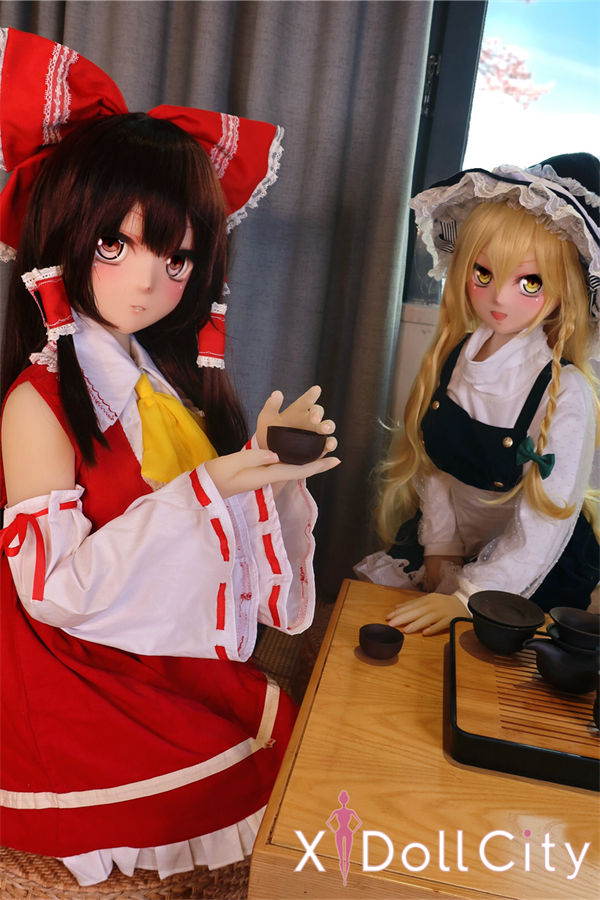 Aotume Doll 145cm Bカップ #60 博麗霊夢どかと145cm Bカップ #61 霧雨魔理沙ら『東方Project』掲載画像はシリコン頭部+TPE材質ボディ成人スタイルラブドール
