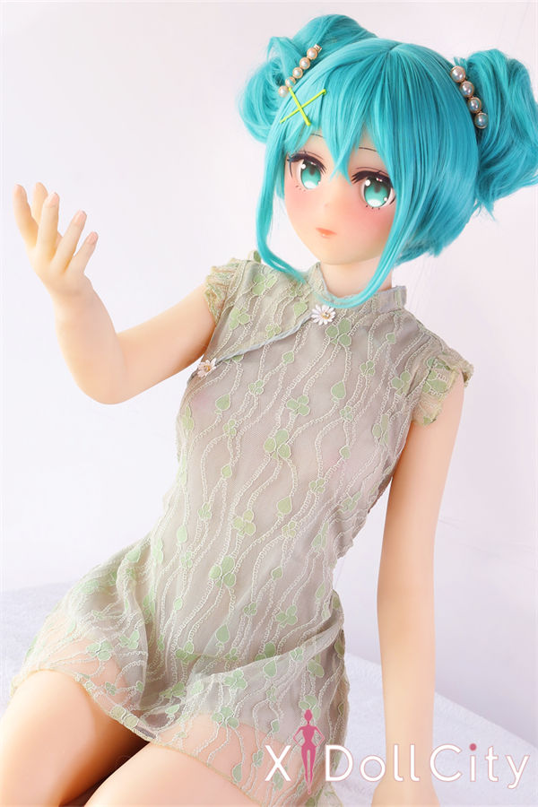 Aotume Doll #68 145cm Bカップ 水色系 フルTPE アニメ 成人スタイルラブドール