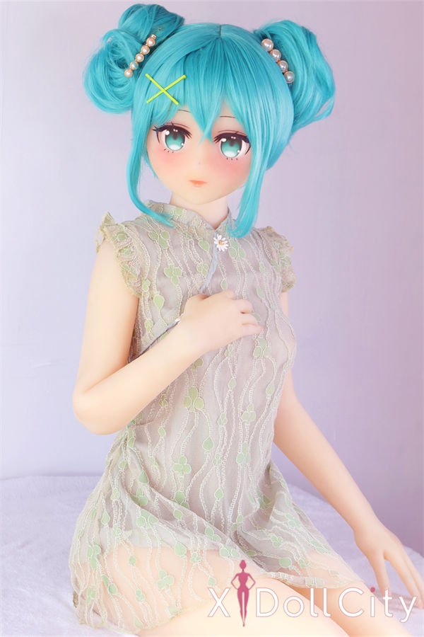 Aotume Doll #68 145cm Bカップ 水色系 フルTPE アニメ 成人スタイルラブドール
