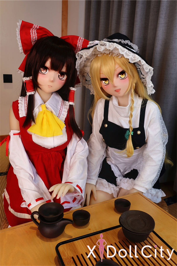 Aotume Doll 145cm Bカップ #60 博麗霊夢どかと145cm Bカップ #61 霧雨魔理沙ら『東方Project』掲載画像はシリコン頭部+TPE材質ボディ成人スタイルラブドール