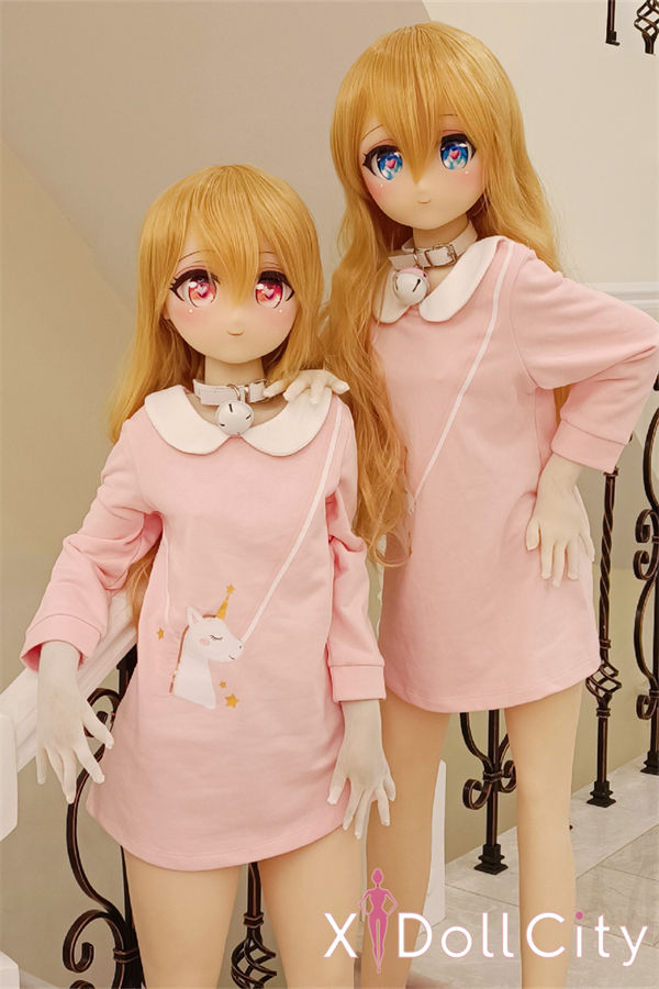 Aotume Doll AAカップ #27 ルナと AAカップ #28 ソル TPE製 成人スタイルラブドール
