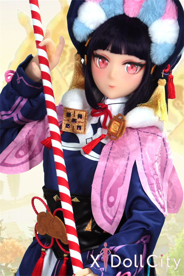 Aotume Doll 145cm Bカップ #66ヘッド『原神(げんしん)』雲菫 掲載画像はシリコン頭部+TPE材質ボディ成人スタイルラブドール