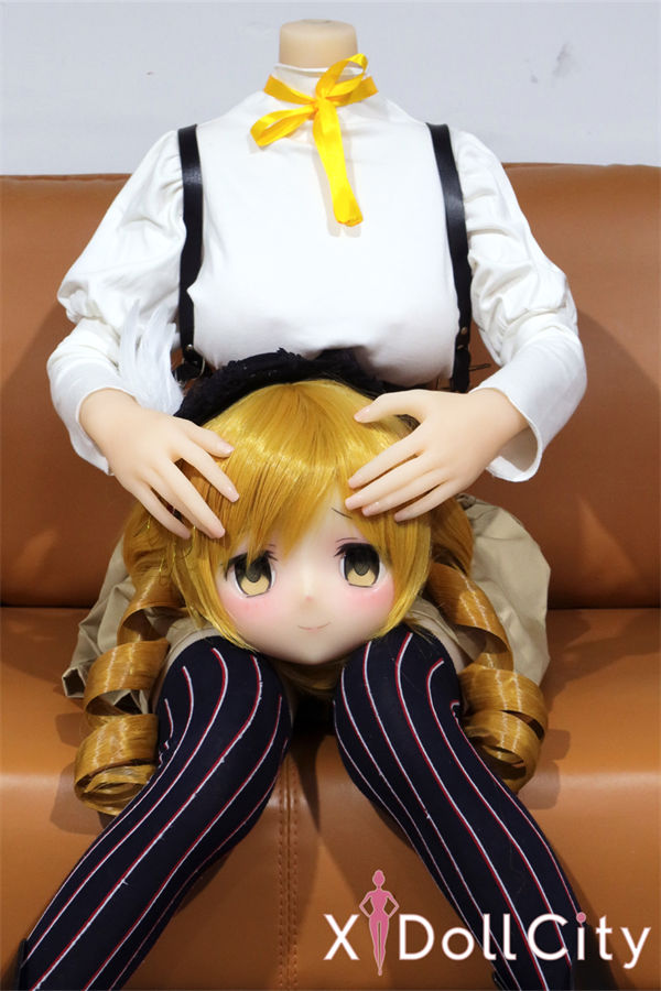 Aotume Doll 145cm Dカップ #70ヘッド『魔法少女まどか☆マギカ』巴マミ 掲載画像はシリコン頭部+TPE材質ボディ成人スタイルラブドール