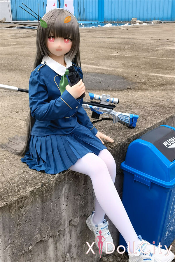 Aotume Doll  145cm Bカップ #78ヘッド『ブルーアーカイブ』霞沢ミユ フルシリコン アニメ 成人スタイルラブドール