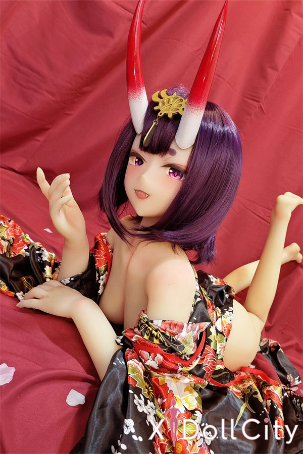 Aotume Doll 145cm Bカップ #85ヘッド『Fate/Grand Order』酒呑童子 掲載画像はシリコン頭部+TPE材質ボディ成人スタイルラブドール