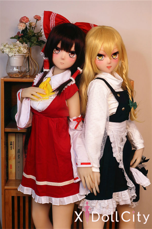 Aotume Doll 145cm Bカップ #60 博麗霊夢どかと145cm Bカップ #61 霧雨魔理沙ら『東方Project』掲載画像はシリコン頭部+TPE材質ボディ成人スタイルラブドール