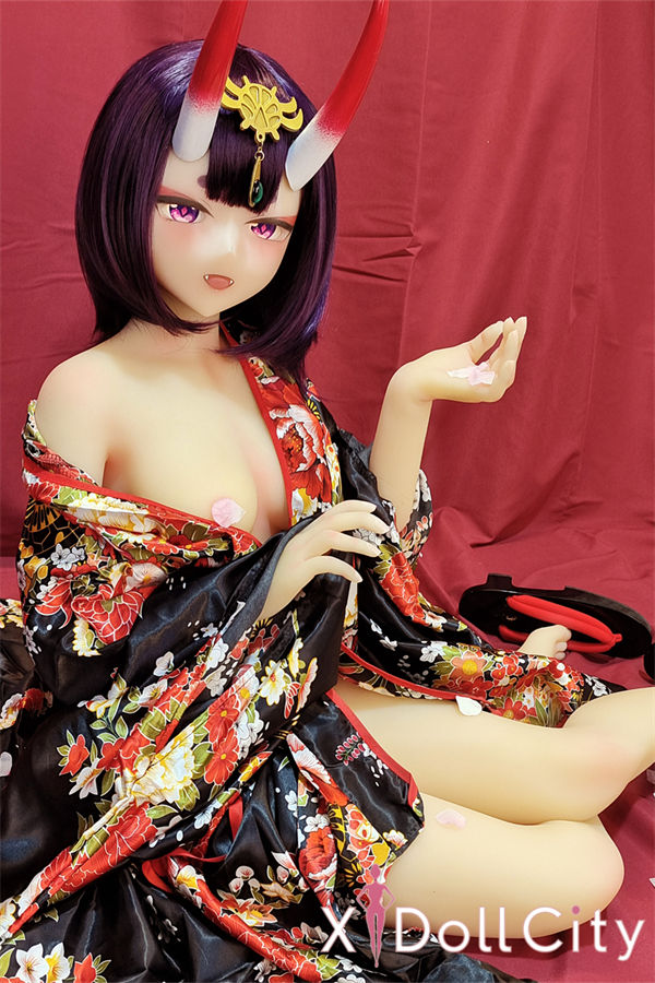 Aotume Doll 145cm Bカップ #85ヘッド『Fate/Grand Order』酒呑童子 掲載画像はシリコン頭部+TPE材質ボディ成人スタイルラブドール