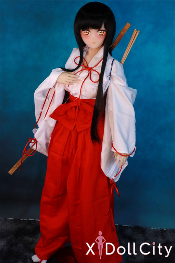 AotumeDoll #43 145cm Dカップ 巫女風 フルTPE アニメ 成人スタイルラブドール