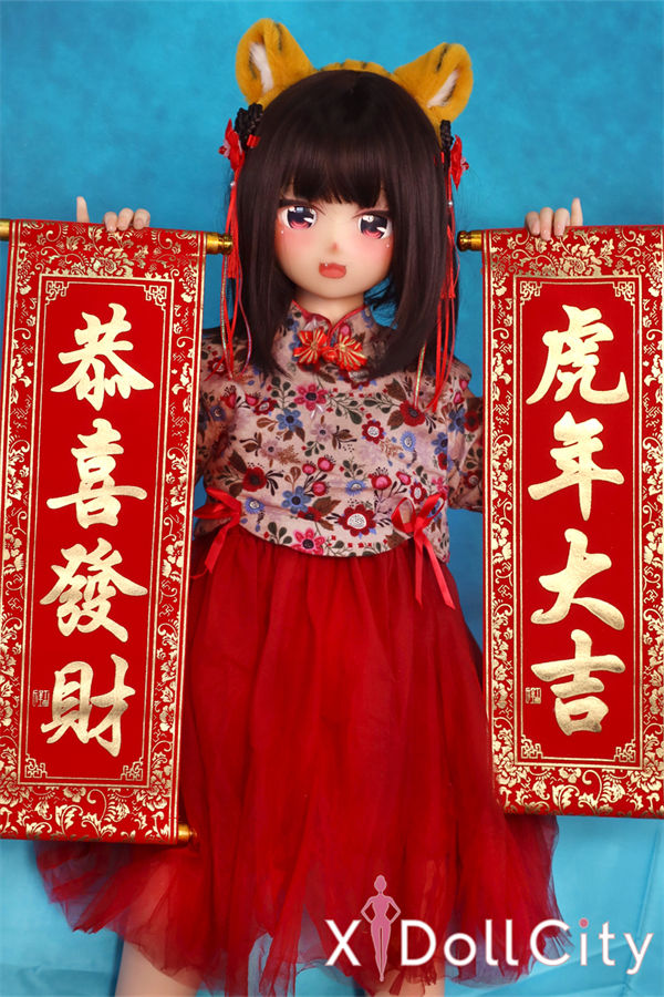 Aotume Doll #65ヘッド  AAカップ Slim フルシリコン アニメ 成人スタイルラブドール