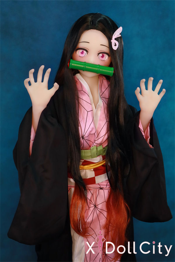 Aotume Doll 145cm Bカップ #47『鬼滅の刃』竈門禰豆子 TPE製成人スタイルラブドール