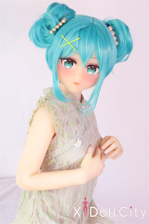 Aotume Doll #68 145cm Bカップ 水色系 フルTPE アニメ 成人スタイルラブドール