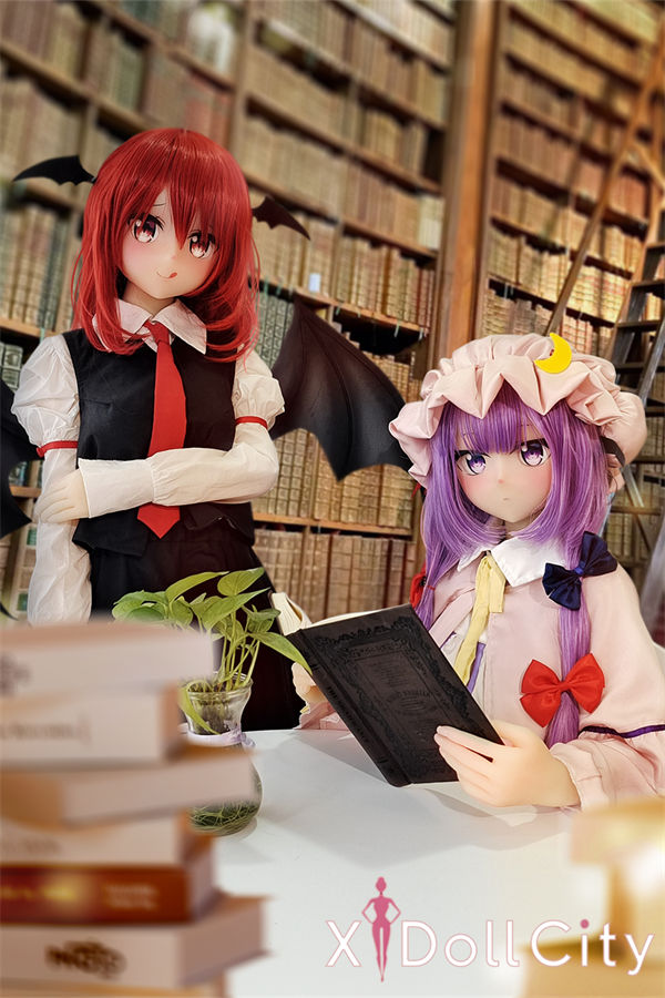 Aotume Doll 145cm Dカップ #71 パチュリーどかと145cm Bカップ #72 小悪魔ら『東方Project』掲載画像はシリコン頭部+TPE材質ボディ成人スタイルラブドール