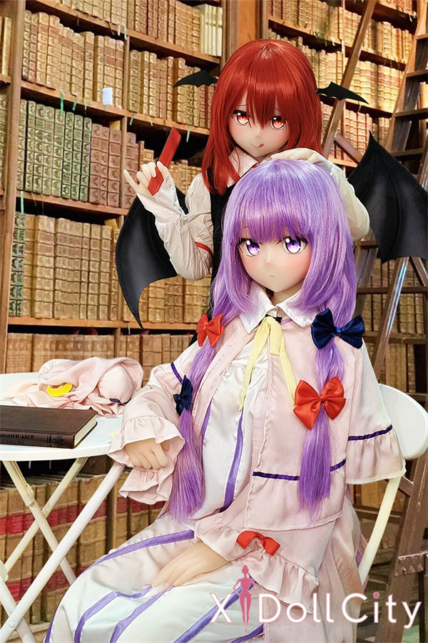 Aotume Doll 145cm Dカップ #71 パチュリーどかと145cm Bカップ #72 小悪魔ら『東方Project』掲載画像はシリコン頭部+TPE材質ボディ成人スタイルラブドール