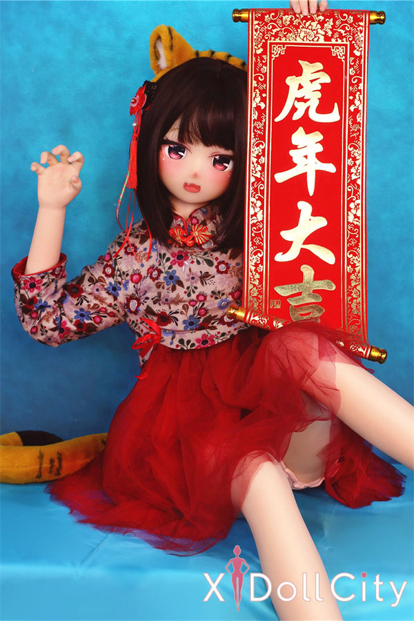 Aotume Doll #65ヘッド  AAカップ Slim フルシリコン アニメ 成人スタイルラブドール