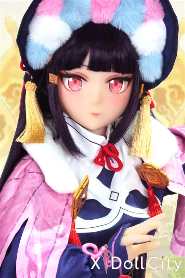 Aotume Doll 145cm Bカップ #66ヘッド『原神(げんしん)』雲菫 掲載画像はシリコン頭部+TPE材質ボディ成人スタイルラブドール