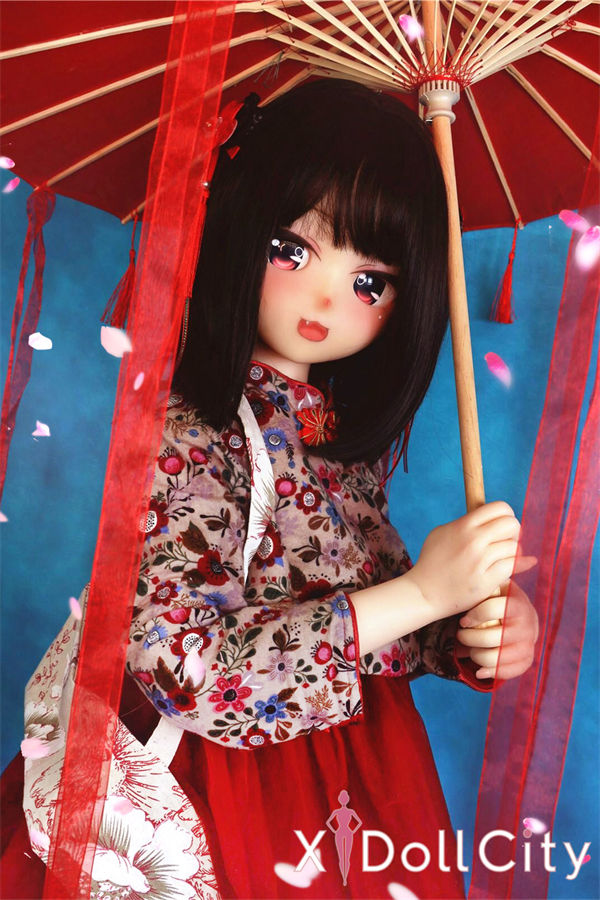Aotume Doll #65ヘッド  AAカップ Slim フルシリコン アニメ 成人スタイルラブドール