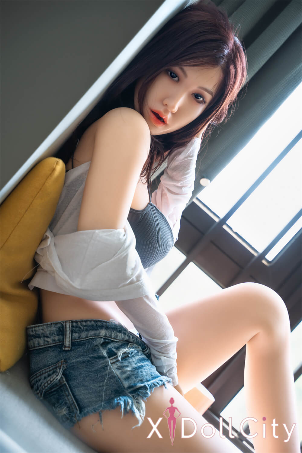 Orangein #545 160cm Fカップ シリコンペッド+TPEボデ亻 颚機能付き 美人姉 艶美 ダッチワイフ