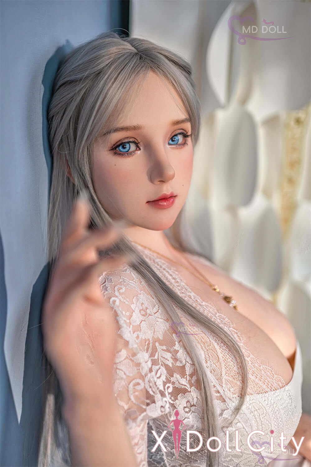 MD Doll 162cm Hカップ 锦瑜（Olivia）軟質シリコンヘッド 口開閉機能付き 掲載画像はフルシリコン製ラブドール