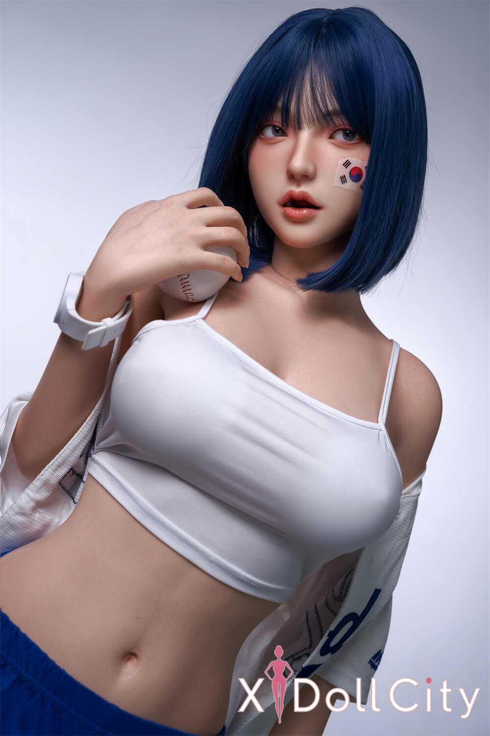 Orangein #6-020 158cm Cカップ  フルシリコン 顎機能付き 韓流 野球少女 クール系 ラブドール