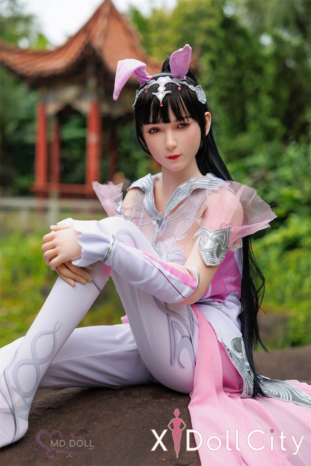 MD Doll 150cm Eカップ 凯安娜（Mabel）古風美少女 軟質シリコンヘッド 口開閉機能付き 掲載画像はフルシリコン製成人スタイルラブドール