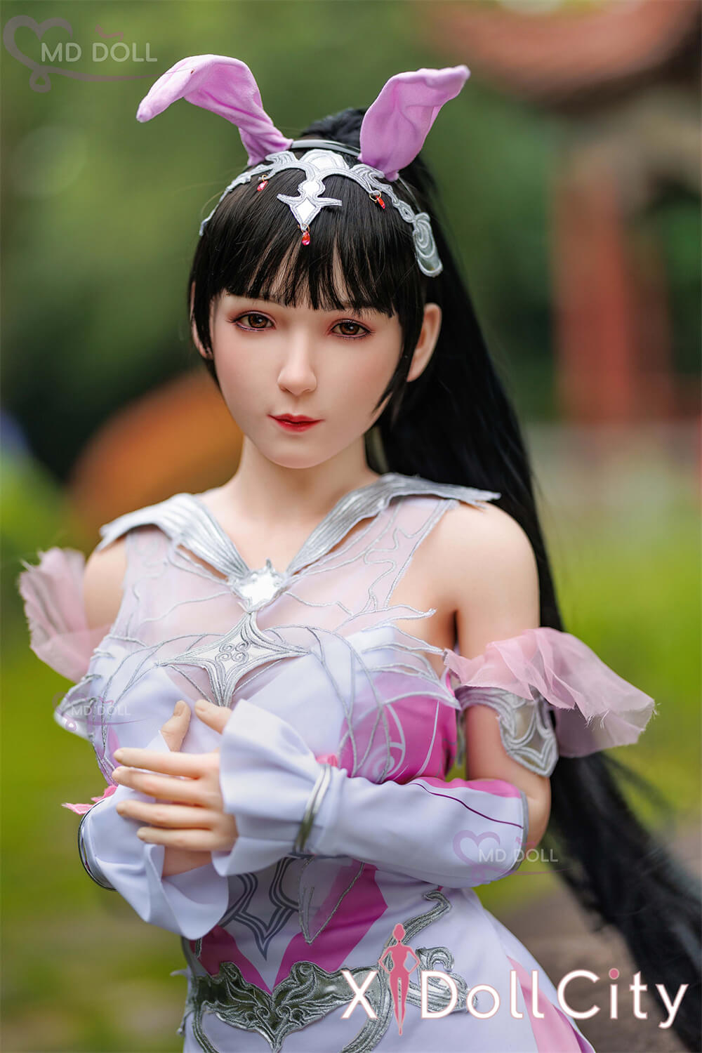 MD Doll 150cm Eカップ 凯安娜(Mabel)古風美少女 軟質シリコンヘッド 口開閉機能付き 掲載画像はフルシリコン製成人スタイルラブドール