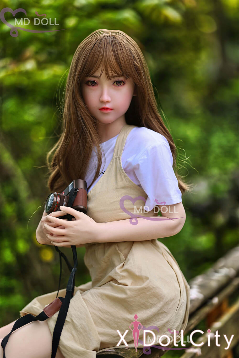 MD Doll 150cm Eカップ 西塔（Angela）柔らかな癒し系 軟質シリコンヘッド 口開閉機能付き 掲載画像はフルシリコン製成人スタイルラブドール