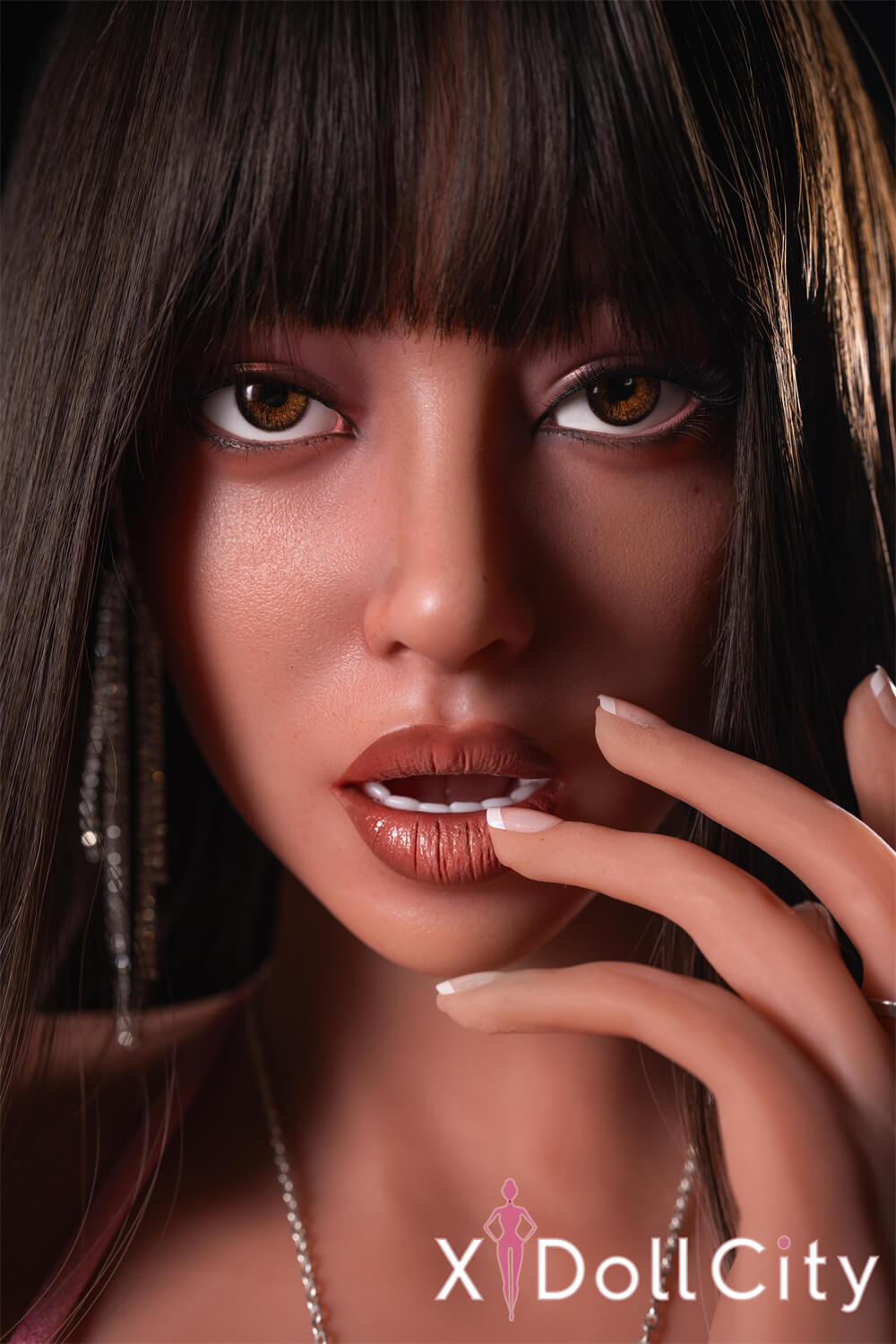 Orangein #662 162cm Eカップ シリコンペッド+TPEボディ顎機能付き 外人 巨尻 ラプド-ル