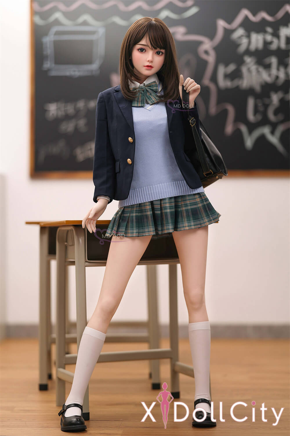 MD Doll 150cm Eカップ 安雅（Letitian）軟質シリコンヘッド 口開閉機能付き 掲載画像はフルシリコン製成人スタイルラブドール