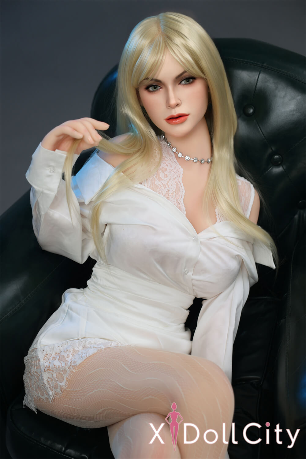 Orangein #1081 168cm Eカップ  シリコンペッド+TPEボディ 顎機能付き プロンド ラプド-ル