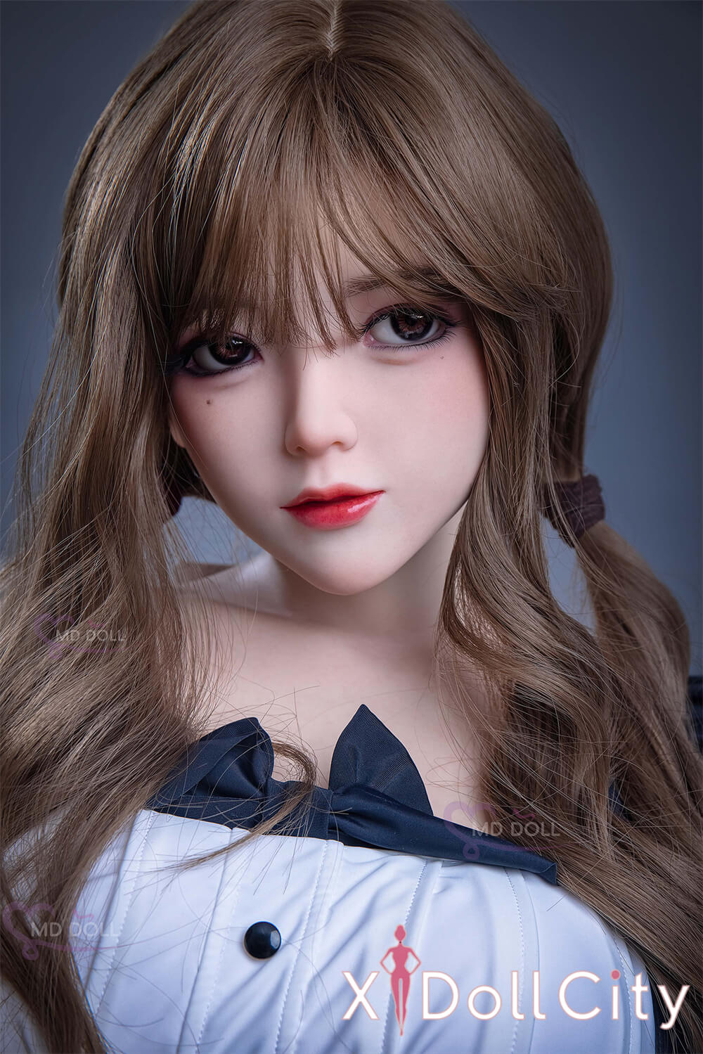 MD Doll 150cm Eカップ 雪莉尔(Tina)キュート系 軟質シリコンヘッド 口開閉機能付き 掲載画像はフルシリコン製成人スタイルラブドール