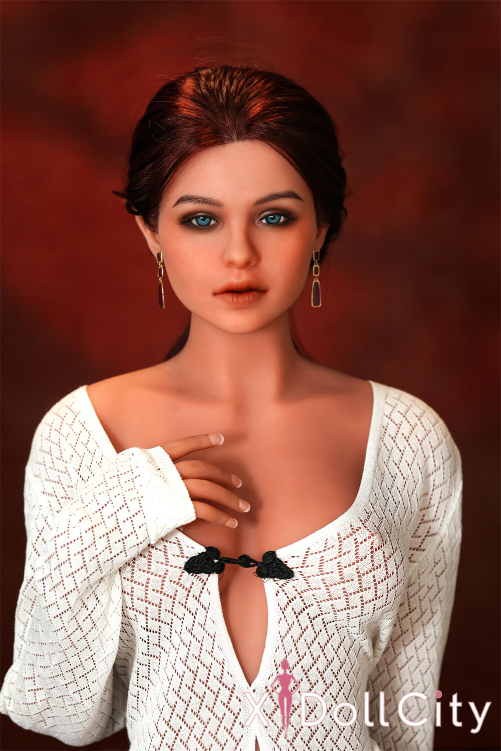 Orangein #537 166cm Fカップ シリコンへッド+TPEボディ 顎機能付き 熟女 ラプド-ル