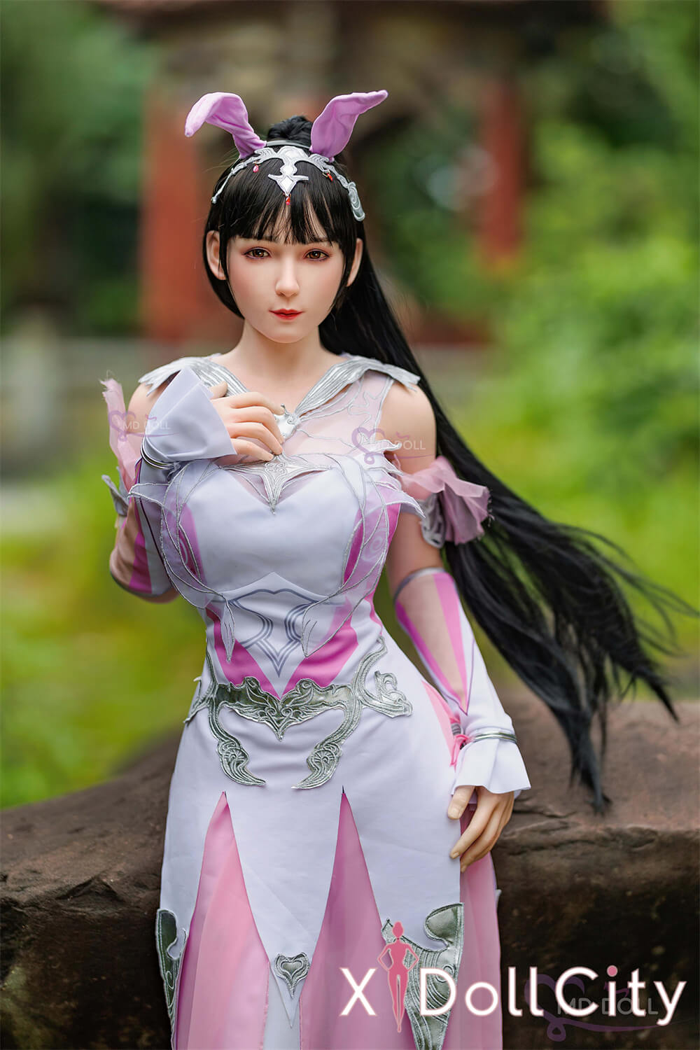 MD Doll 150cm Eカップ 凯安娜（Mabel）古風美少女 軟質シリコンヘッド 口開閉機能付き 掲載画像はフルシリコン製成人スタイルラブドール