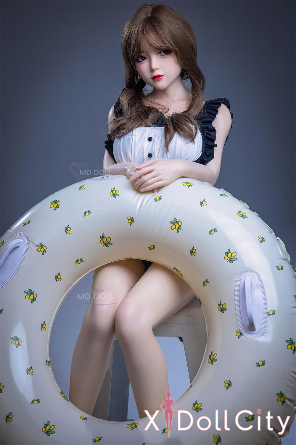 MD Doll 150cm Eカップ 雪莉尔（Tina）キュート系 軟質シリコンヘッド 口開閉機能付き 掲載画像はフルシリコン製成人スタイルラブドール