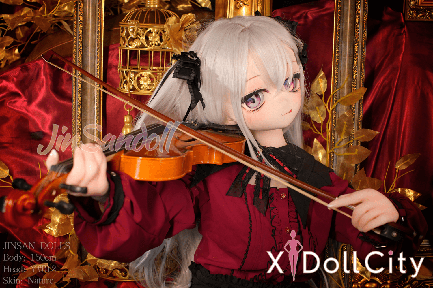 WM Doll 150cm Aカップ #Y012 TPE製 ノーマル肌 ゴシック系アンティーク 成人スタイルラブドール