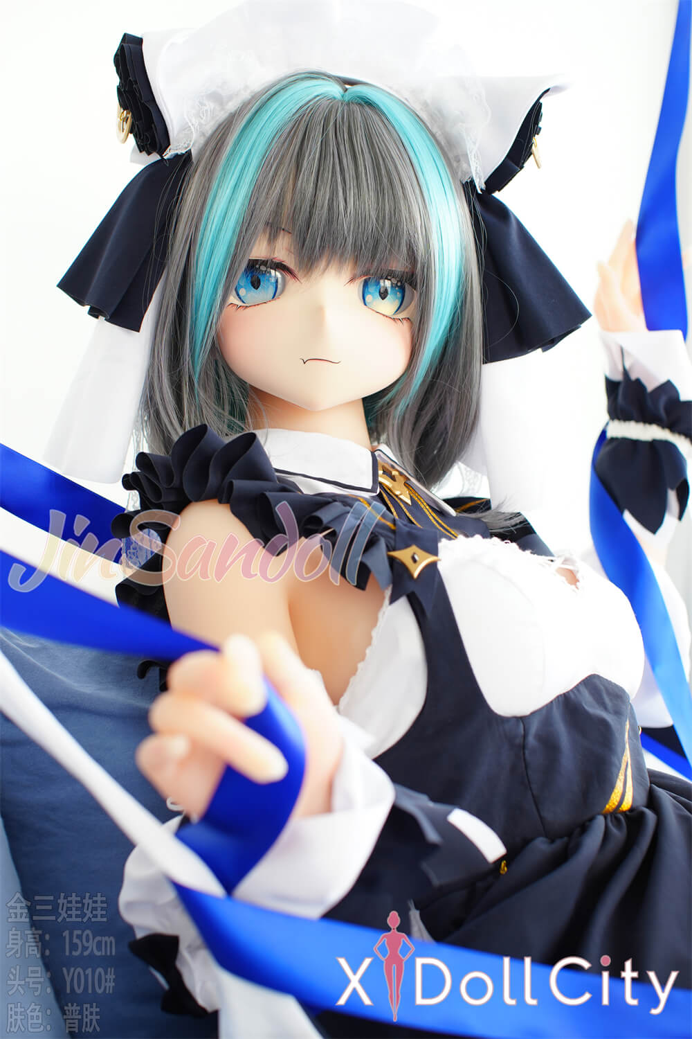 WM Doll 159cm Bカップ #Y010 TPE製 ノーマル肌 クール系シスターメイドアニメラブドール