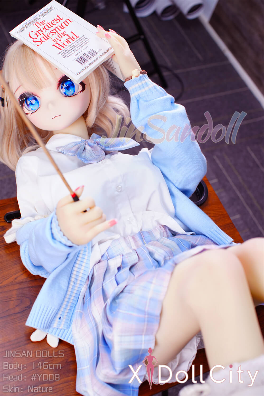 WM Doll 146cm Bカップ #Y008 TPE製 ノーマル肌 可愛い 兔女郎風 成人スタイルラブドール