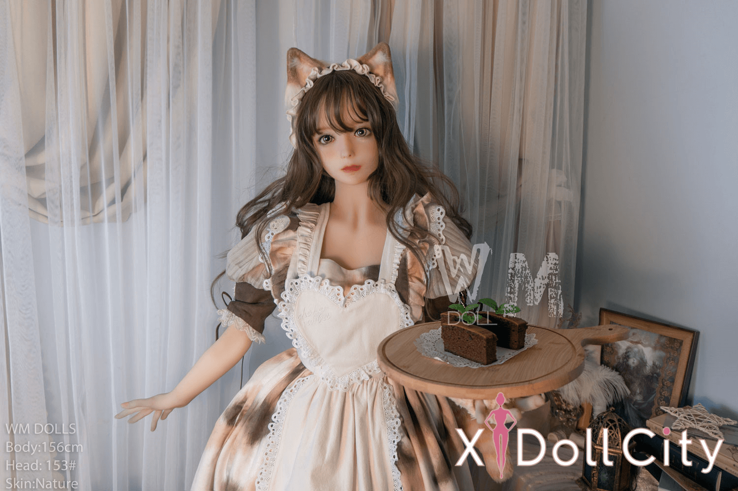 WM Doll #153 156cm Cカップ エルフラブ TPE製 三毛猫耳ロリータラブドール