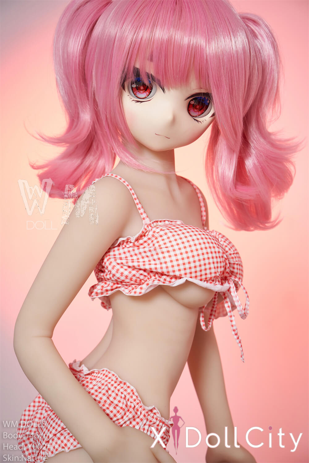 WM Doll #Y003 146cm Bカップ 可愛い TPE製 成人スタイルラブドール