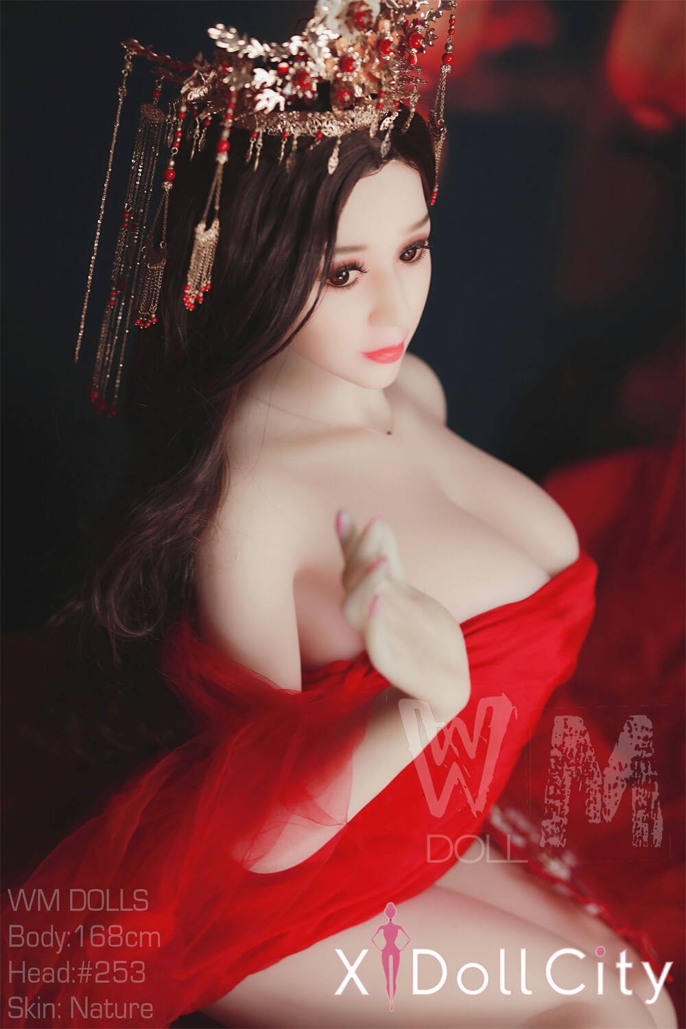 WM Doll 168cm Fカップ #253 ノーマル肌 TPE製 艶やかな東方美人ラブドール