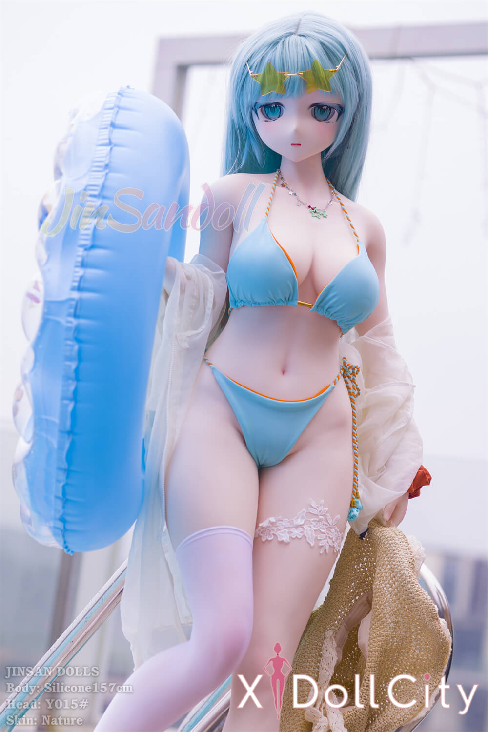 WM Doll 157cm Bカップ #Y015 ビニール製ヘッド+シリコン製ボディ 清純系おちょぼ口アニメドール