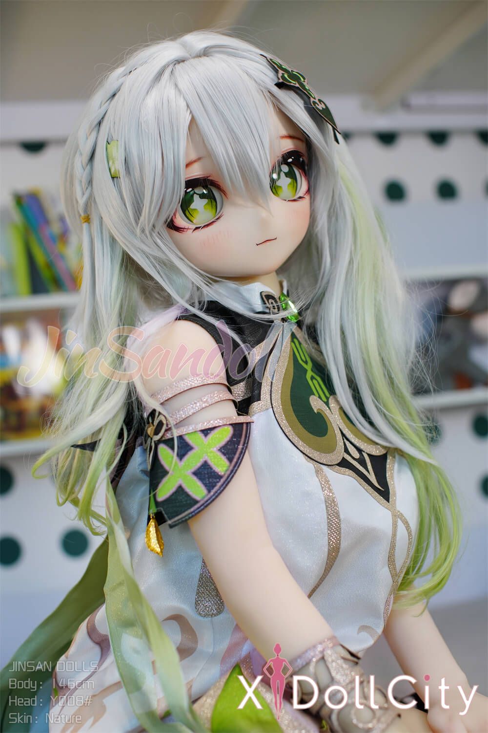 WM Doll ナヒーダNahida 146cm Bカップ #Y008 TPE製 ノーマル肌 可愛い コスプレ系 アニメドール 成人スタイルラブドール