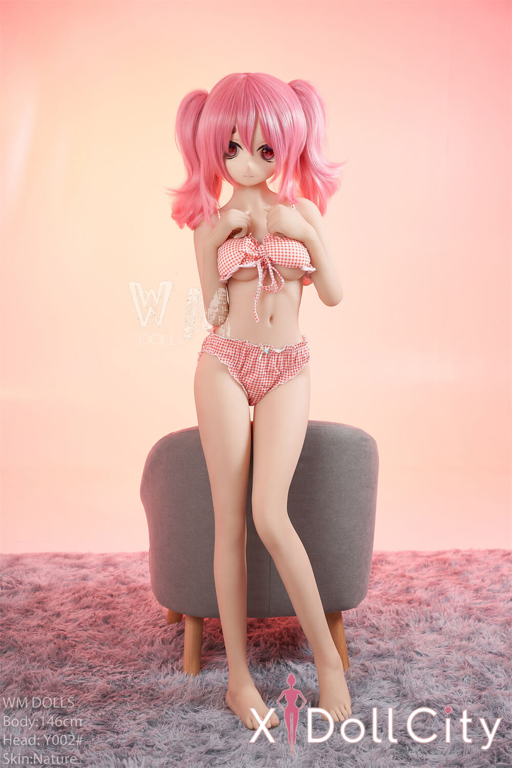 WM Doll #Y003 146cm Bカップ 可愛い TPE製 成人スタイルラブドール