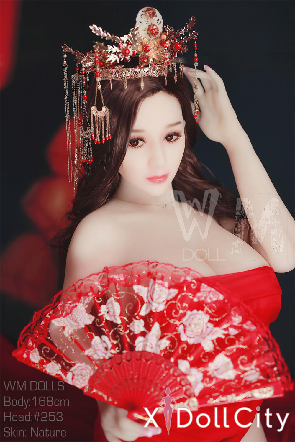 WM Doll 168cm Fカップ #253 ノーマル肌 TPE製 艶やかな東方美人ラブドール