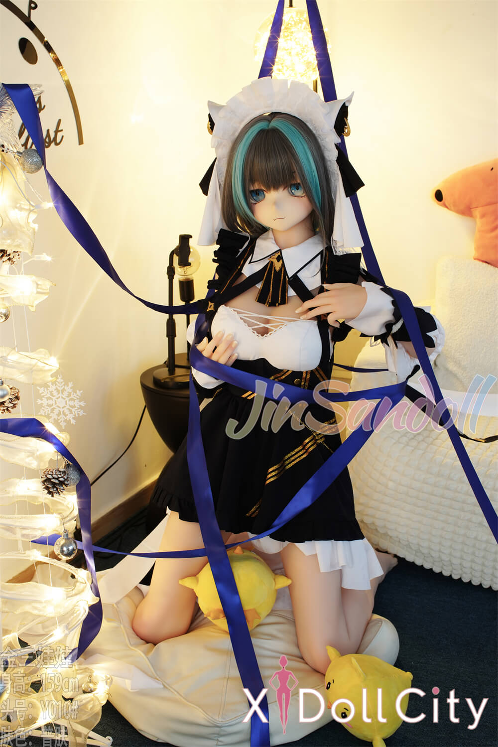 WM Doll 159cm Bカップ #Y010 TPE製 ノーマル肌 クール系シスターメイドアニメラブドール