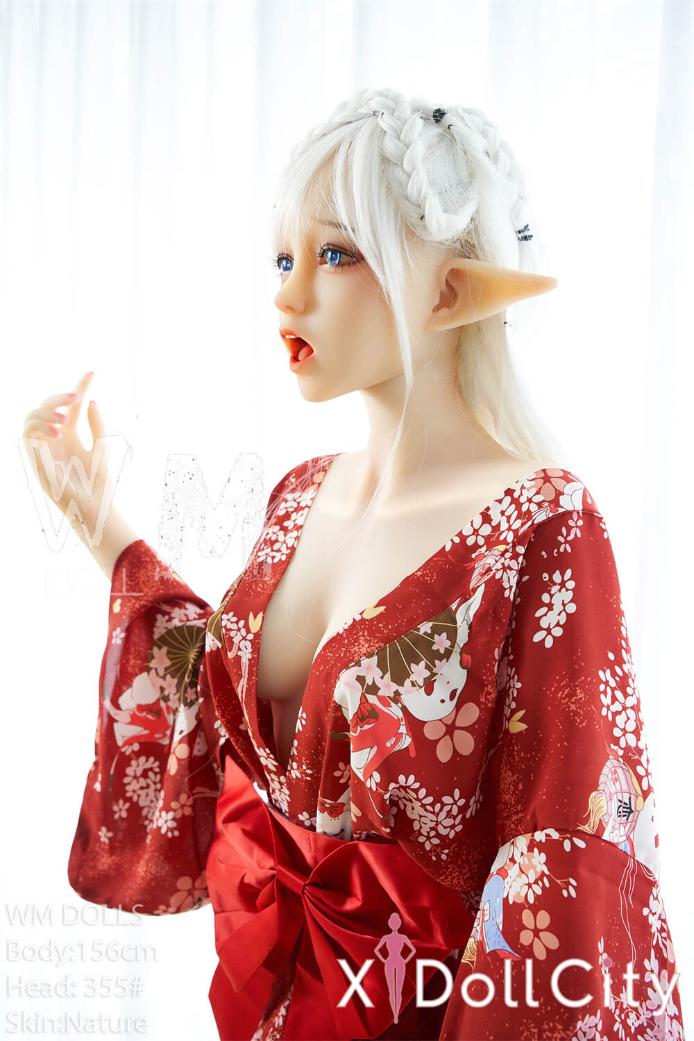 WM Doll 156cm Cカップ #355 ノーマル肌 エルフ TPE製 妖艶エルフ巫女ラブドール